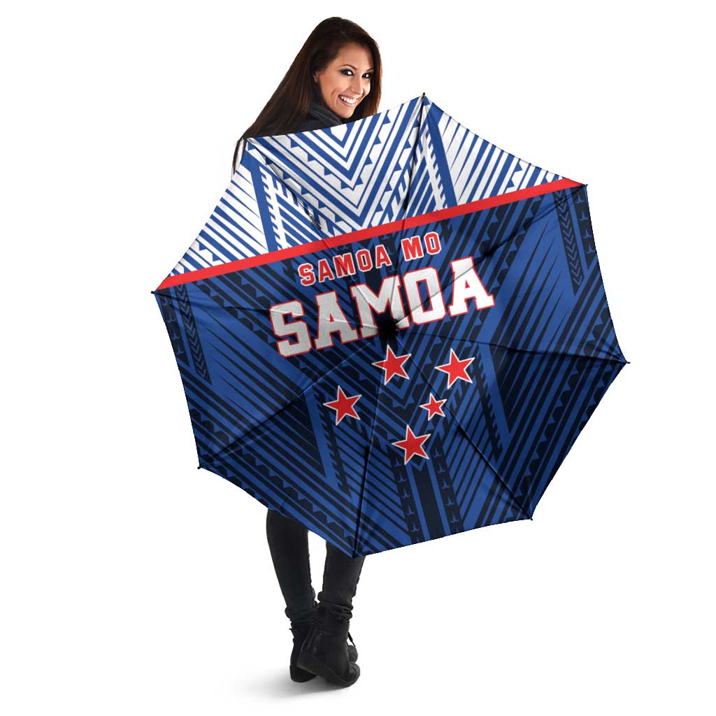 Rugby Toa Samoa Umbrella Samoa mo Samoa Island Warrior Pride - Polynesian Pride