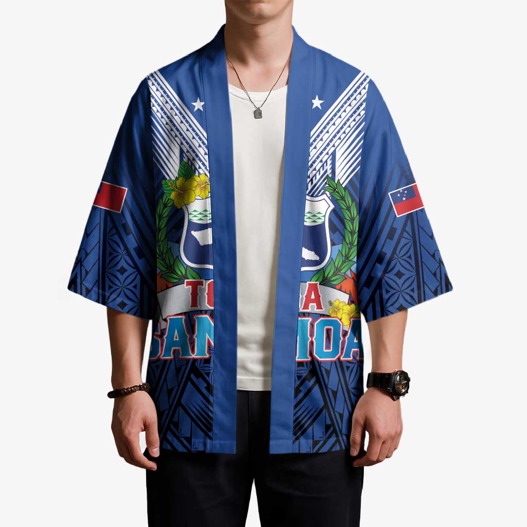 Custom Rugby Toa Samoa Kimono Samoa mo Samoa Strength in Tatau - Polynesian Pride