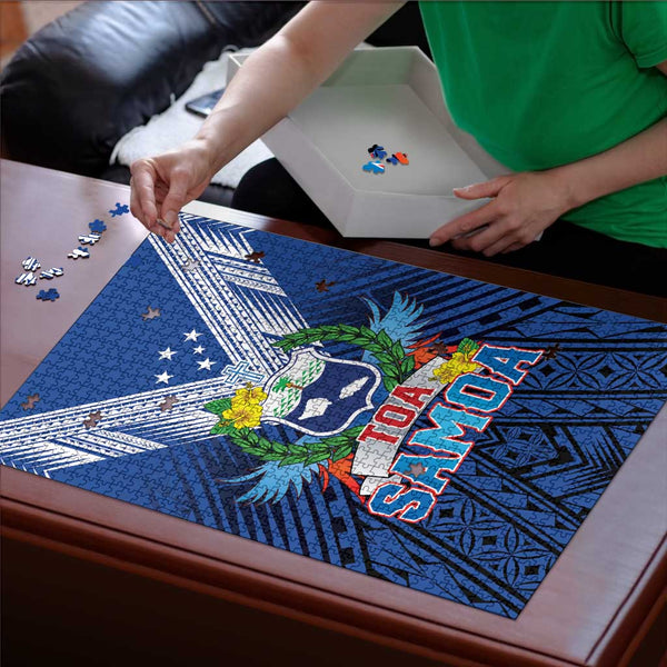 Home / Products / Rugby Toa Samoa Puzzle Samoa mo Samoa Strength in ...