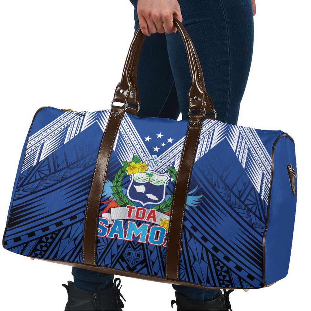 Rugby Toa Samoa Travel Bag Samoa mo Samoa Strength in Tatau - Polynesian Pride