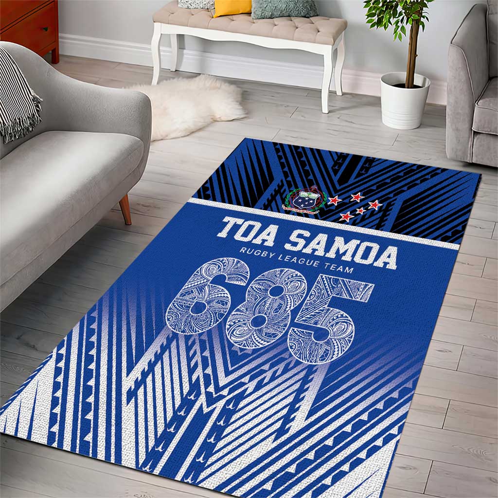 Toa Samoa 685 Area Rug Uso Aso Uma For Life For Samoa - Polynesian Pride