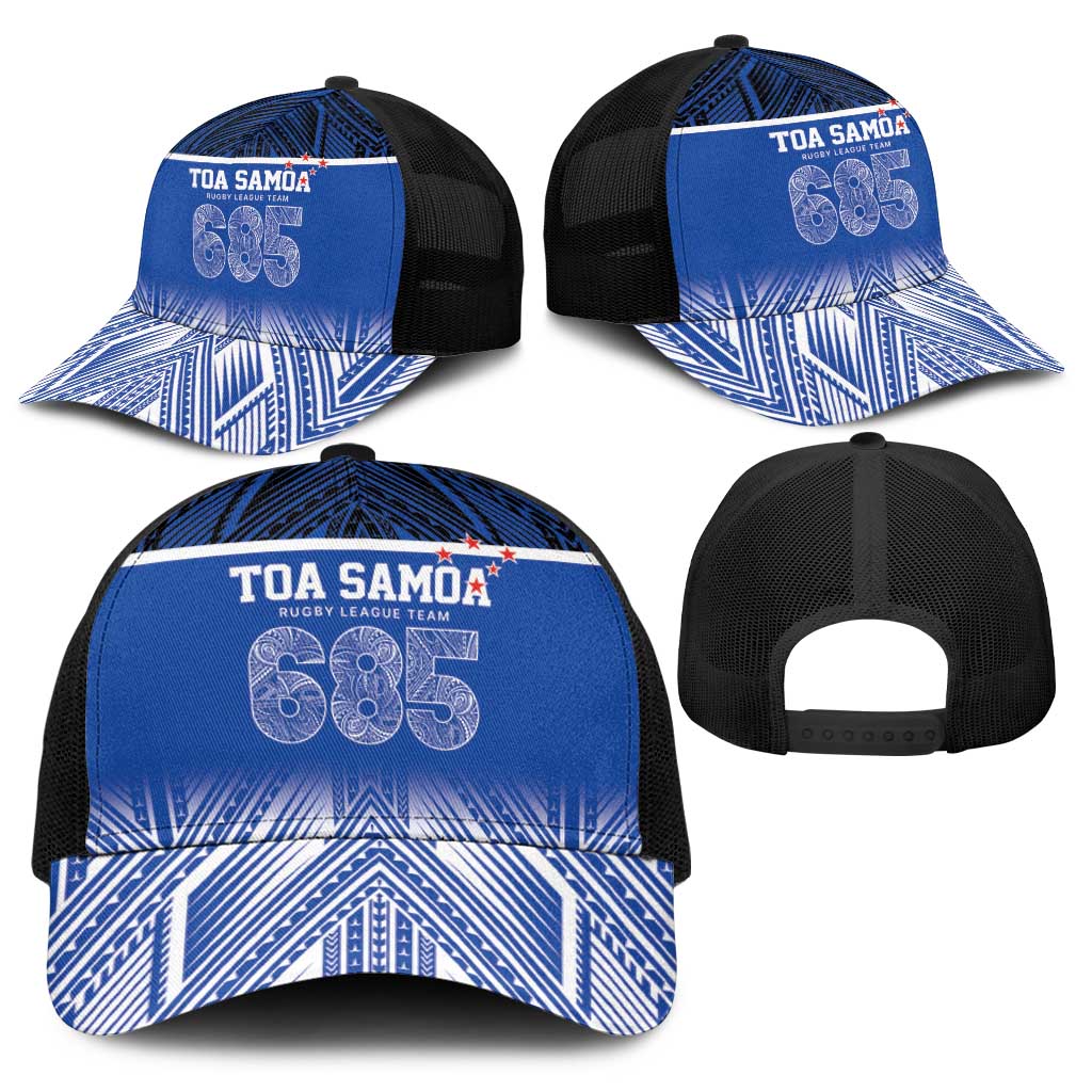 Toa Samoa 685 Baseball Net Cap Uso Aso Uma For Life For Samoa - Polynesian Pride
