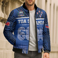Toa Samoa 685 Bomber Puffer Jacket Uso Aso Uma For Life For Samoa - Polynesian Pride