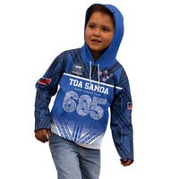 Toa Samoa 685 Kid Hoodie Uso Aso Uma For Life For Samoa - Polynesian Pride