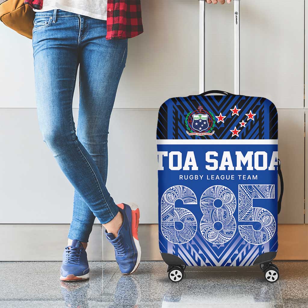 Toa Samoa 685 Luggage Cover Uso Aso Uma For Life For Samoa - Polynesian Pride