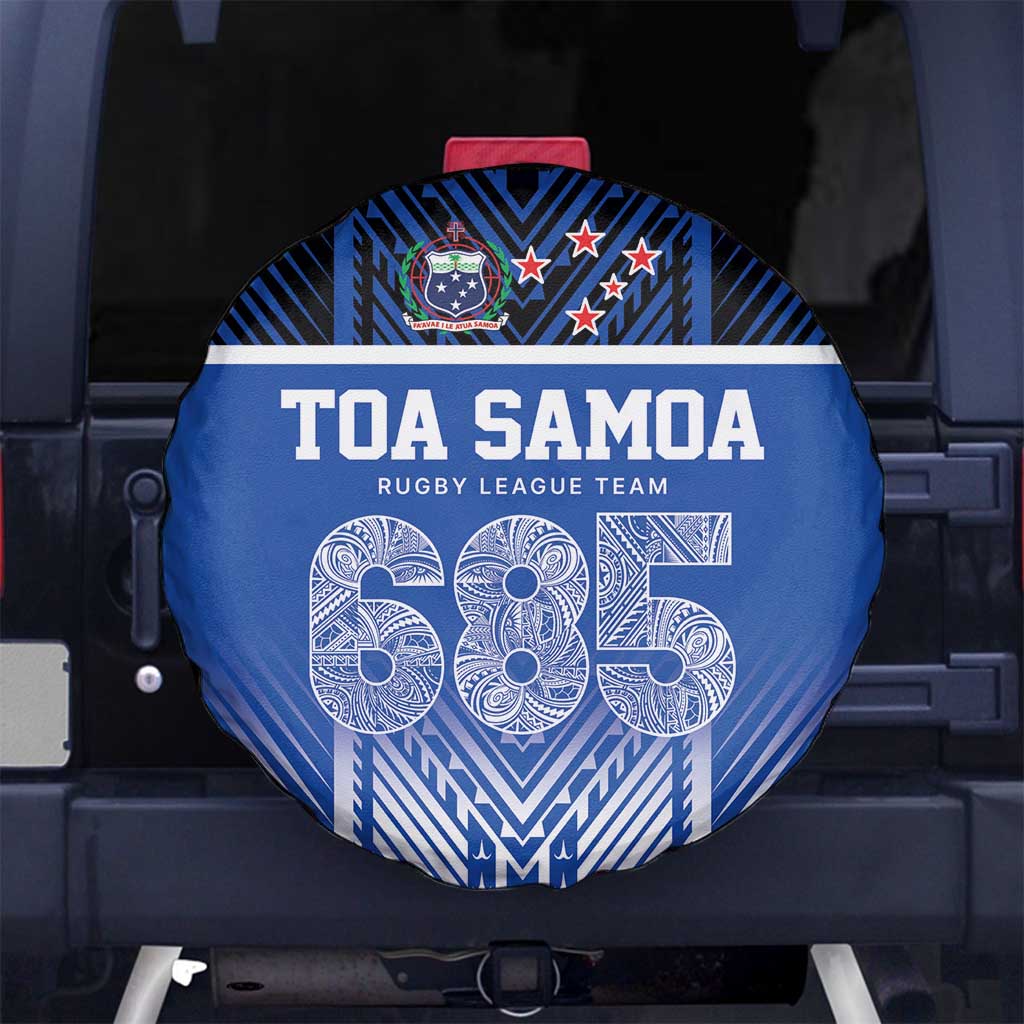 Toa Samoa 685 Spare Tire Cover Uso Aso Uma For Life For Samoa - Polynesian Pride
