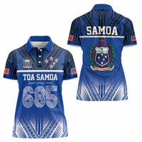 Toa Samoa 685 Women Polo Shirt Uso Aso Uma For Life For Samoa - Polynesian Pride