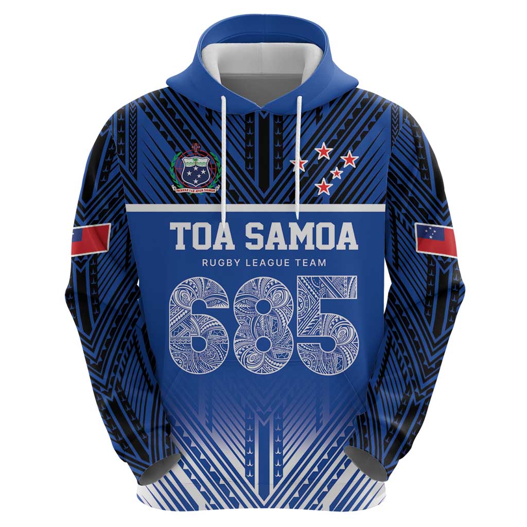 Toa Samoa 685 Zip Hoodie Uso Aso Uma For Life For Samoa - Polynesian Pride