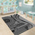 Samoa Siapo Arty Area Rug Black Style LT9 - Polynesian Pride