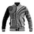 Samoa Siapo Arty Baseball Jacket Black Style LT9 Unisex Black - Polynesian Pride