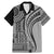 Samoa Siapo Arty Family Matching Mermaid Dress and Hawaiian Shirt Black Style LT9 Dad's Shirt - Short Sleeve Black - Polynesian Pride