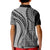 Samoa Siapo Arty Kid Polo Shirt Black Style LT9 - Polynesian Pride