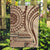 Samoa Siapo Arty Garden Flag Brown Style LT9 Garden Flag Brown - Polynesian Pride