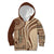Samoa Siapo Arty Kid Hoodie Brown Style LT9 Hoodie Brown - Polynesian Pride