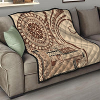Samoa Siapo Arty Quilt Brown Style LT9 - Polynesian Pride