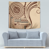 Samoa Siapo Arty Tapestry Brown Style LT9 - Polynesian Pride