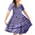 Samoa Siapo Arty Family Matching Tank Maxi Dress and Hawaiian Shirt Purple Style LT9 Daughter's Dress Purple - Polynesian Pride
