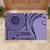 Samoa Siapo Arty Rubber Doormat Purple Style LT9 - Polynesian Pride