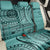 Samoa Siapo Arty Back Car Seat Cover Turquoise Style LT9 - Polynesian Pride