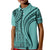 Samoa Siapo Arty Kid Polo Shirt Turquoise Style LT9 Kid Turquoise - Polynesian Pride