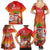 Personalised Wishes in Tahitian Christmas Family Matching Summer Maxi Dress and Hawaiian Shirt French Polynesia Santa Beach LT9 - Polynesian Pride