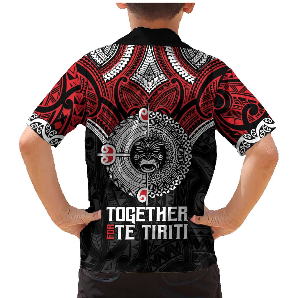 Aotearoa and Tonga Mo Te Tiriti Family Matching Mermaid Dress and Hawaiian Shirt New Zealand Honour The Treaty Ake!Ake!Ake! LT9 - Polynesian Pride