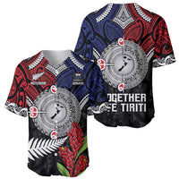 Aotearoa and Samoa Mo Te Tiriti Baseball Jersey Tangata Moana Stand with Tangata Whenua LT9 - Polynesian Pride