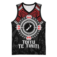 Aotearoa Proud To Be Maori Basketball Jersey New Zealand Fight Together - Polynesian Pride