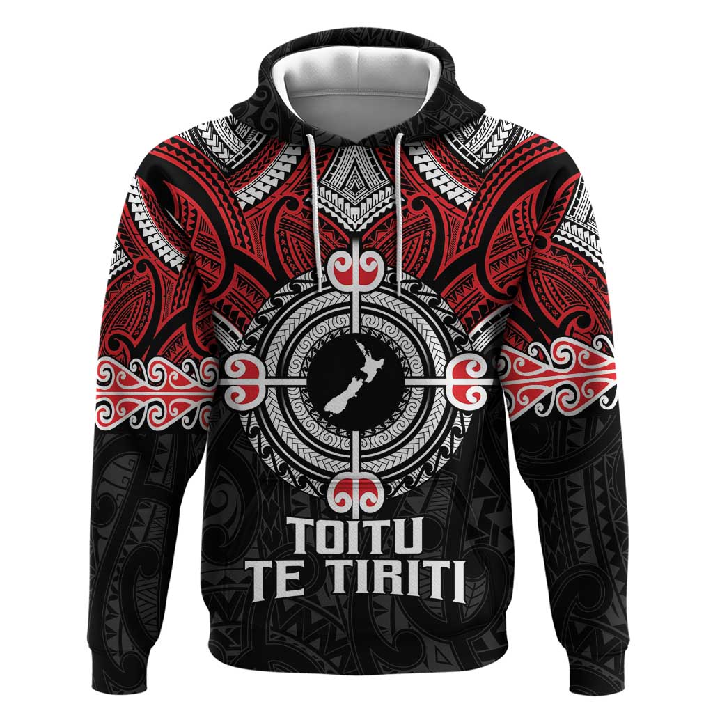 Aotearoa Proud To Be Maori Zip Hoodie New Zealand Fight Together