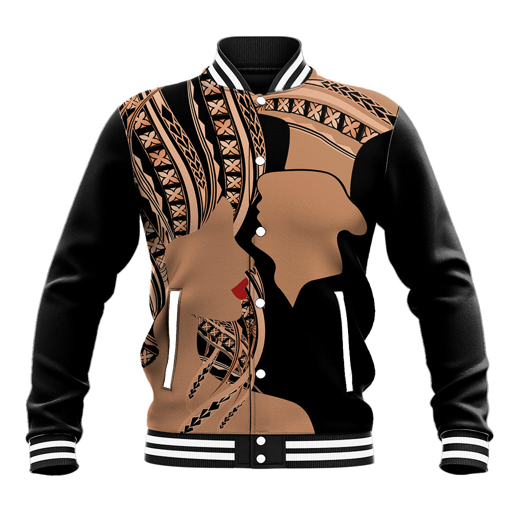 Personalised Valentines Day Romantic Lovers Baseball Jacket LT9 Unisex Gold - Polynesian Pride