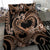 Polynesia Valentines Day Forever In My Heart Tattoo Bedding Set Gold Style LT9 - Polynesian Pride