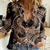 Polynesia Valentines Day Forever In My Heart Tattoo Women Casual Shirt Gold Style LT9 Female Gold - Polynesian Pride