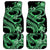 Polynesia Valentines Day Forever In My Heart Tattoo Car Mats Green Style LT9 Green - Polynesian Pride