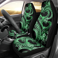 Polynesia Valentines Day Forever In My Heart Tattoo Car Seat Cover Green Style LT9 - Polynesian Pride