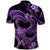 Polynesia Valentines Day Forever In My Heart Tattoo Polo Shirt Purple Style LT9 - Polynesian Pride
