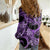 Polynesia Valentines Day Forever In My Heart Tattoo Women Casual Shirt Purple Style LT9 - Polynesian Pride