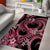 Polynesia Valentines Day Forever In My Heart Tattoo Area Rug Pink Style LT9 - Polynesian Pride