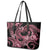 Polynesia Valentines Day Forever In My Heart Tattoo Leather Tote Bag Pink Style LT9 - Polynesian Pride