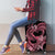 Polynesia Valentines Day Forever In My Heart Tattoo Luggage Cover Pink Style LT9 - Polynesian Pride