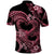 Polynesia Valentines Day Forever In My Heart Tattoo Polo Shirt Pink Style LT9 - Polynesian Pride