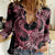 Polynesia Valentines Day Forever In My Heart Tattoo Women Casual Shirt Pink Style LT9 Female Pink - Polynesian Pride