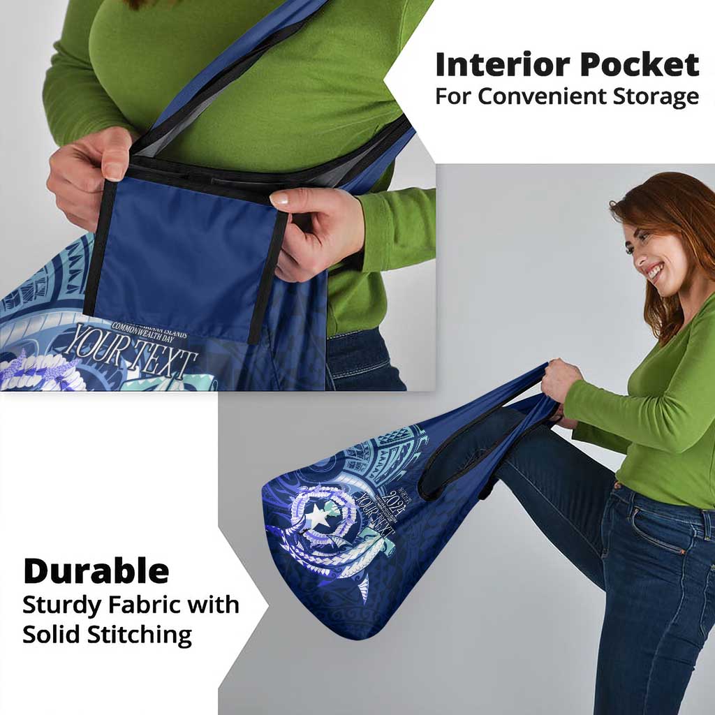 Personalised Northern Mariana Islands Grocery Bag Commonwealth Day 2024