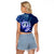 Personalised Northern Mariana Islands Raglan Cropped T Shirt Commonwealth Day 2024 LT9 - Polynesian Pride