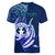 Personalised Northern Mariana Islands Women V Neck T Shirt Commonwealth Day 2024 LT9 - Polynesian Pride
