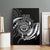 Personalised FSM Culture Day Canvas Wall Art Hammerhead Shark Tribal 2024