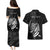 Personalised FSM Culture Day Couples Matching Puletasi and Hawaiian Shirt Hammerhead Shark Tribal 2024 LT9 - Polynesian Pride