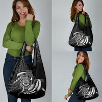 Personalised FSM Culture Day Grocery Bag Hammerhead Shark Tribal 2024 LT9 - Polynesian Pride