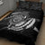 Personalised FSM Culture Day Quilt Bed Set Hammerhead Shark Tribal 2024