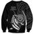 Personalised FSM Culture Day Sweatshirt Hammerhead Shark Tribal 2024 LT9 Unisex Black - Polynesian Pride