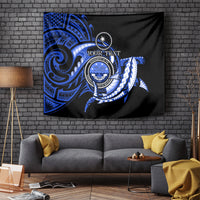 Personalised Chuuk FSM Culture Day Tapestry Hammerhead Shark Tattoo 2024 LT9 - Polynesian Pride